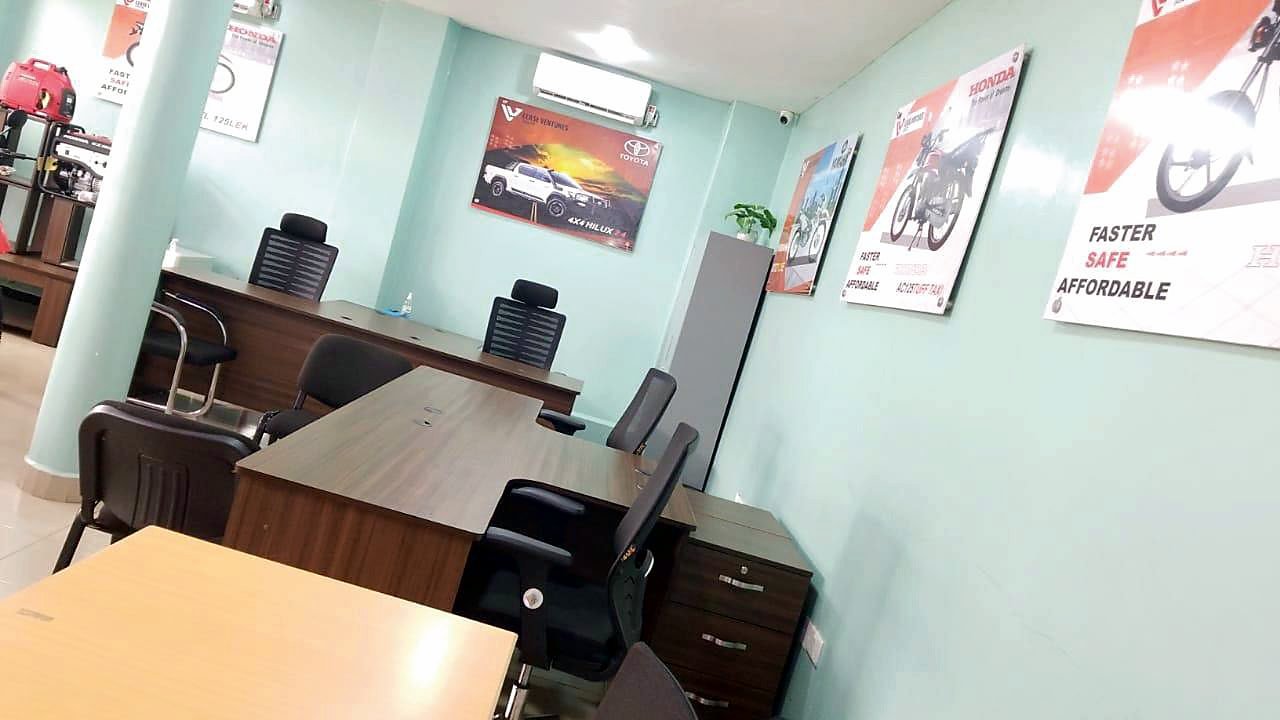 Inside the Lease Ventures showroom and office